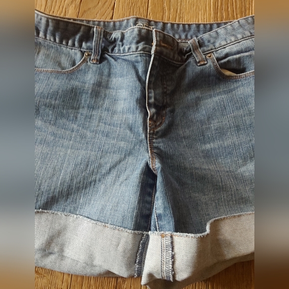 AnnTaylor Loft Size 8 Womens Jean Shorts - Picture 4 of 6